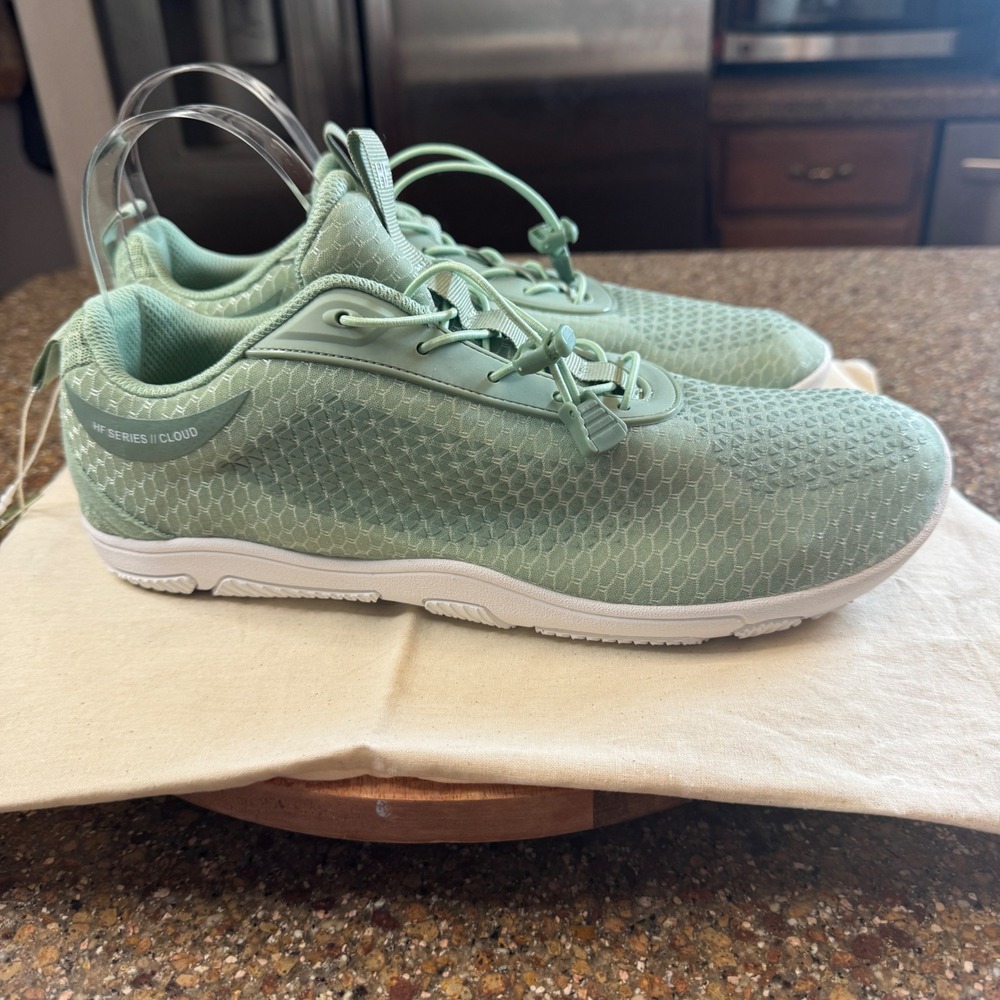 Hike Footwear HF Cloud Barefoot Shoe Sneaker Green Unisex EU 45 Women 14 Mens 12